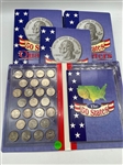 (4) 50 State Quarters Books With Booklets and All Quarters (#492)
