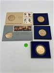 1975 and 1976 Bicentennial FDC Coin Adams, Washington, Revere (#495)