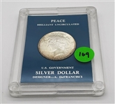 1923 Brilliant Uncirculated Peace Dollar (169)
