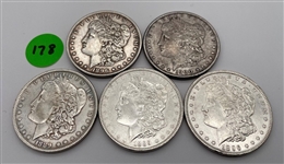 Morgan Silver Dollar Lot (178)