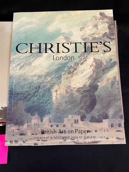 (40+) Miscellaneous Auction Catalogs From Sotheby's & Christie's