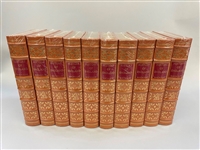 1993 Lord Macaulay "History of England" 10 Volume Set Easton Press Wrapped Set