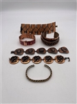Group of Copper Bracelets: Matisse and Renoir and Rebajes