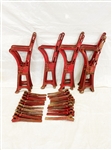 (10) Attributed to Cleveland Stadium Seats and Brackets
