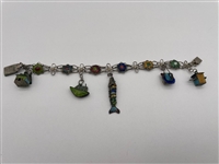 China Wire Enameled Bracelet With Charms