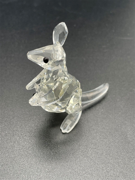 Swarovski Crystal Baby Kangaroo Original Box