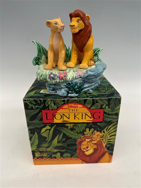 Walt Disney Lion King Music Box by Schmid
