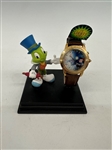 Walt Disney Pinocchio Jiminy Crickett Everlasting Time Watch