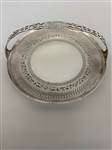 Gorham Sterling Silver Handled Pierced Serving Plate