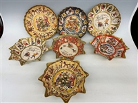 (7) Made in Germany Formed Cardboard Cookie Holiday Trays