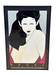 Patrick Nagel Poster "The Book Mirage 1981"