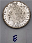 1880-P Morgan Silver Dollar (E)