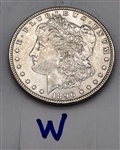 1896-P Morgan Silver Dollar (W)