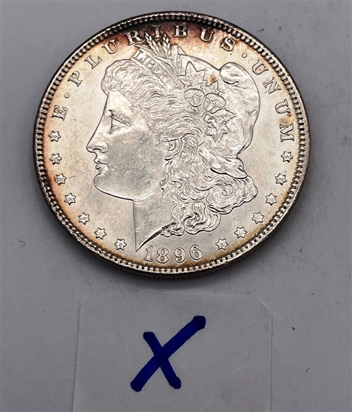 1896-P Morgan Silver Dollar (X)