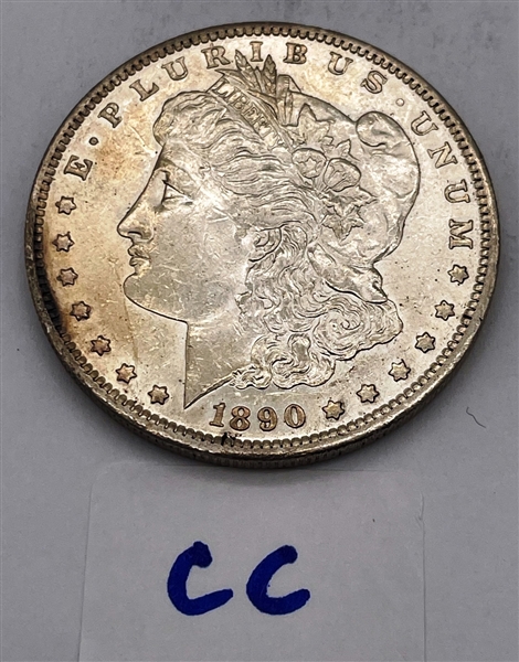 1890-S Morgan Silver Dollar (CC)
