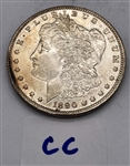 1890-S Morgan Silver Dollar (CC)