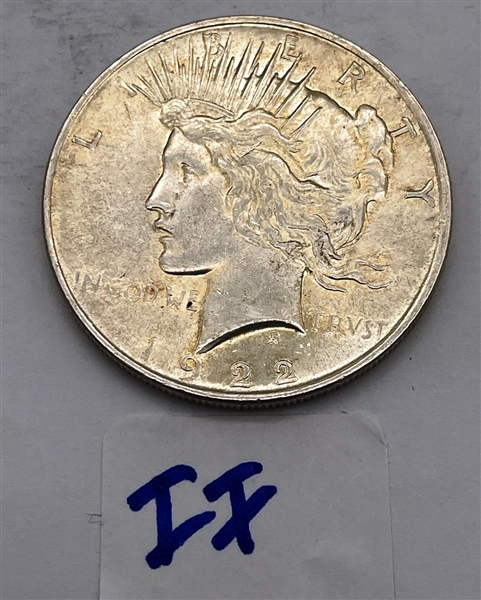 1922-P Peace Silver Dollar (II)