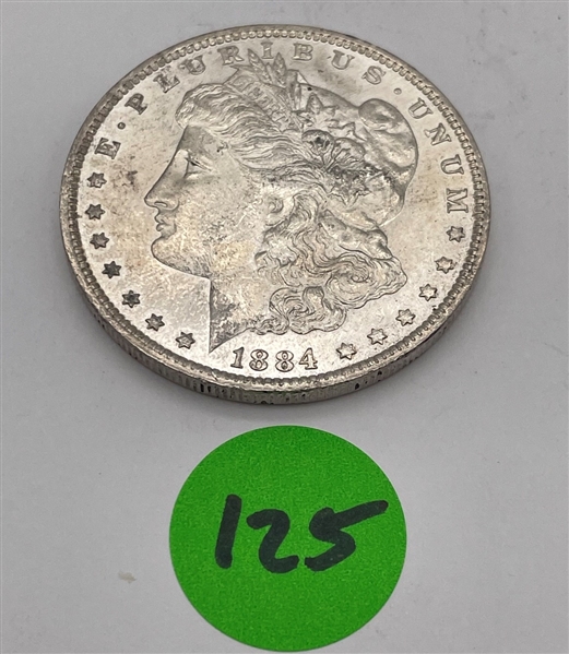 1884-O Morgan Silver Dollar (125)