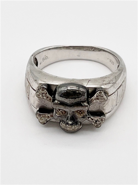 Sterling Silver Skull Ring 
