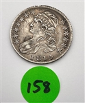1814 50C Capped Bust Half Dollar (158)