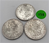 1879-P Morgan Silver Dollar Lot (174)