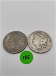 Morgan Silver Dollar Lot (185)