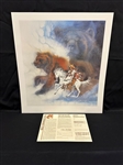Bev Doolittle S/N Lithograph "Two Bears of the Blackfeet" 1986