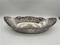 Queen City Silver Company Reticulated Basket