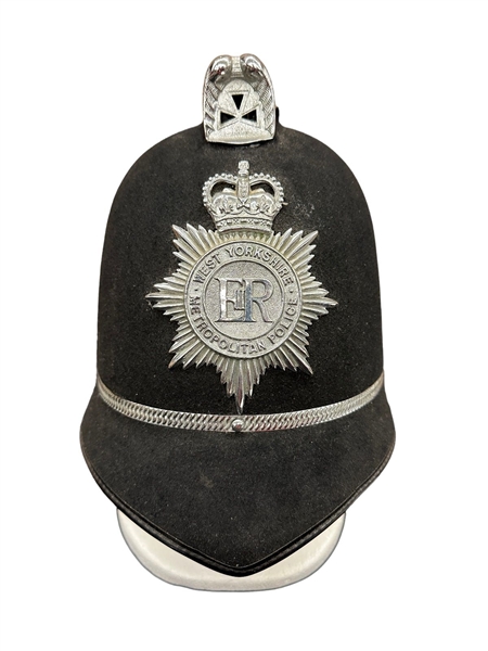 British Bobby Helmet Yorkshire Metro Police