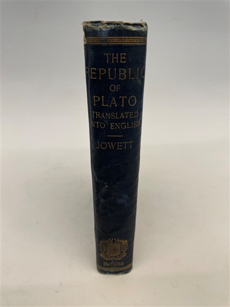 Benjamin Jowett "The Republic of Plato" 3rd Edition Revised