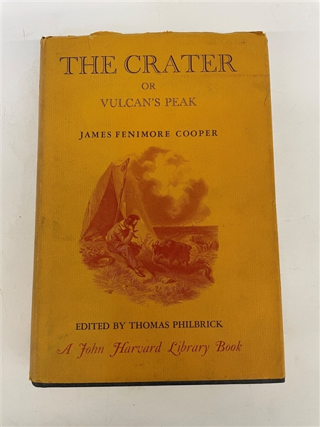 James Fennimore Cooper "The Crater or Vulcans Peak" 1962