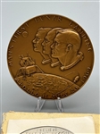 Apollo XI/JFK Bronze Commemorative Medal