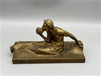 After Adolf Josef Pohl "Resting Worker" Bronze 