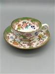 19th Century Minton and Hollins Cup and Saucer
