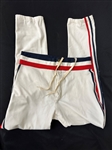 Attributed to Eric Raich Game Used Pants 1976 Cleveland Indians