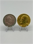 (2) Franklin D. Roosevelt Presidential Medallions