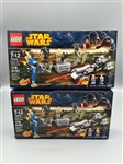 (2) Lego Star Wars 75037 Battle of Saleucami Sealed