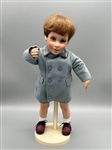 Danbury Mint Little John Kennedy Farewell Salute Doll