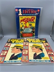 (3) DC Lmited Collector Edition; 2 Dick Tracy, Famous Edition Blue Ribbon