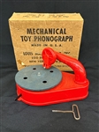 Louis Marx Mechanical Phonograph Toy in OB
