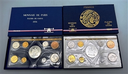 1976 1977 France Monnaie De Paris - Paris Mint Sets