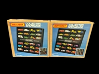 (2) 1978 Matchbox Collector Show Cases in Original Boxes