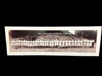 1920 Cleveland Indians Baseball Club Panoramic Photograph