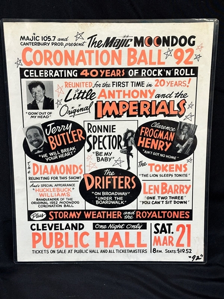 The Magic Moondog Coronation Ball 1992 Promotional Sideboard