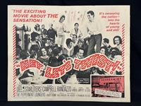 "Hey Lets Twist" Movie Jumbo Window Card Poster