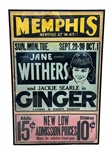 "Ginger" at Memphis Theater W. 49th Jane Withers and Jackie Searle Poster