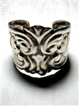 Taxco Mexico Sterling Silver Chunky Cuff Bracelet