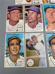 (18) 1964 Topps Giant Baseball Cards: Mantle, Colavita, Spahn, More