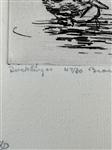 Branson Steveson Duckling Etching on Mat