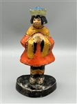 Hubley Cast Iron Door Stop Chinese Girl